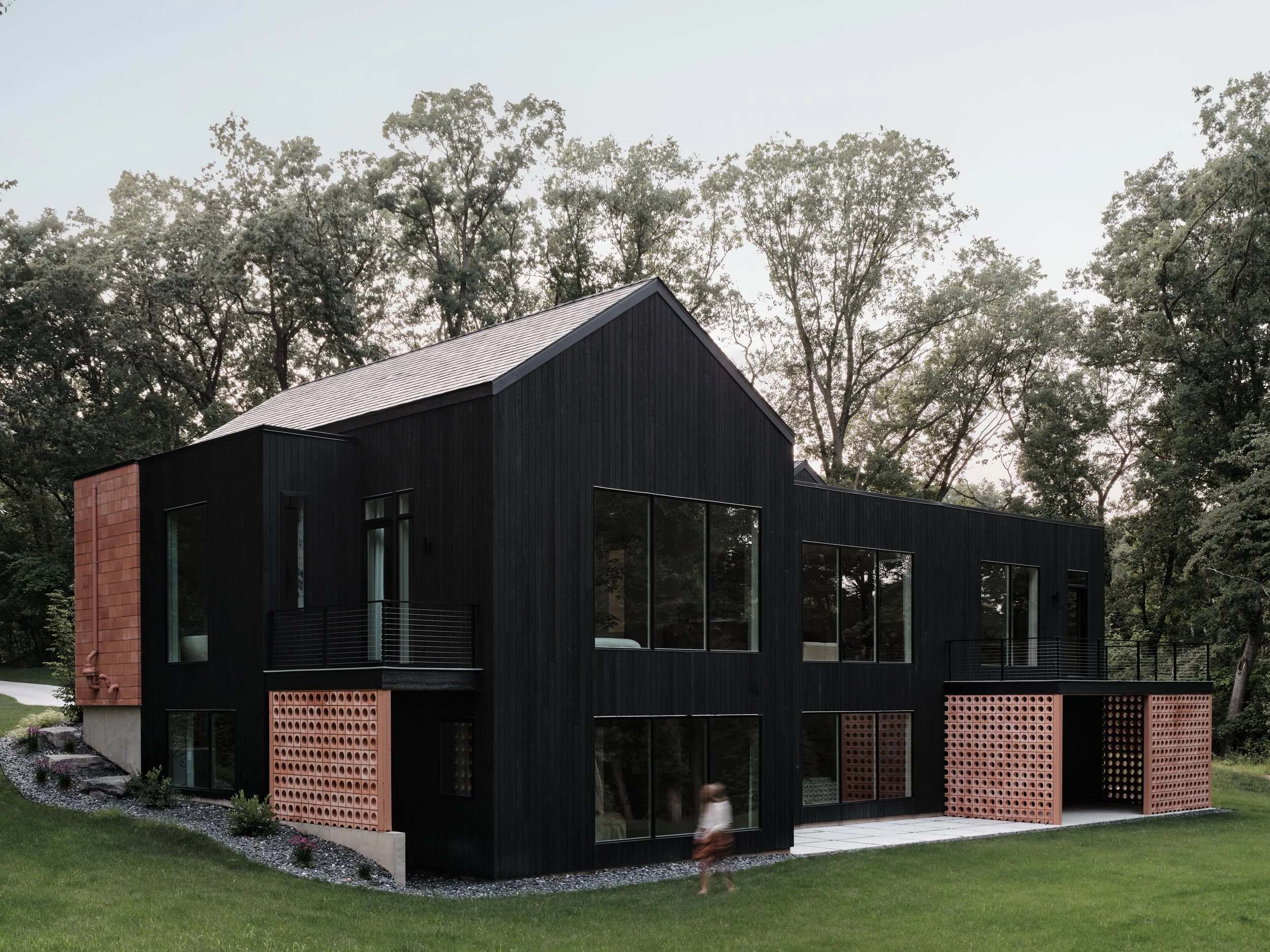 Thermally Modified Burned Pine, Black Oil Cladding — Arbor Wood Co.